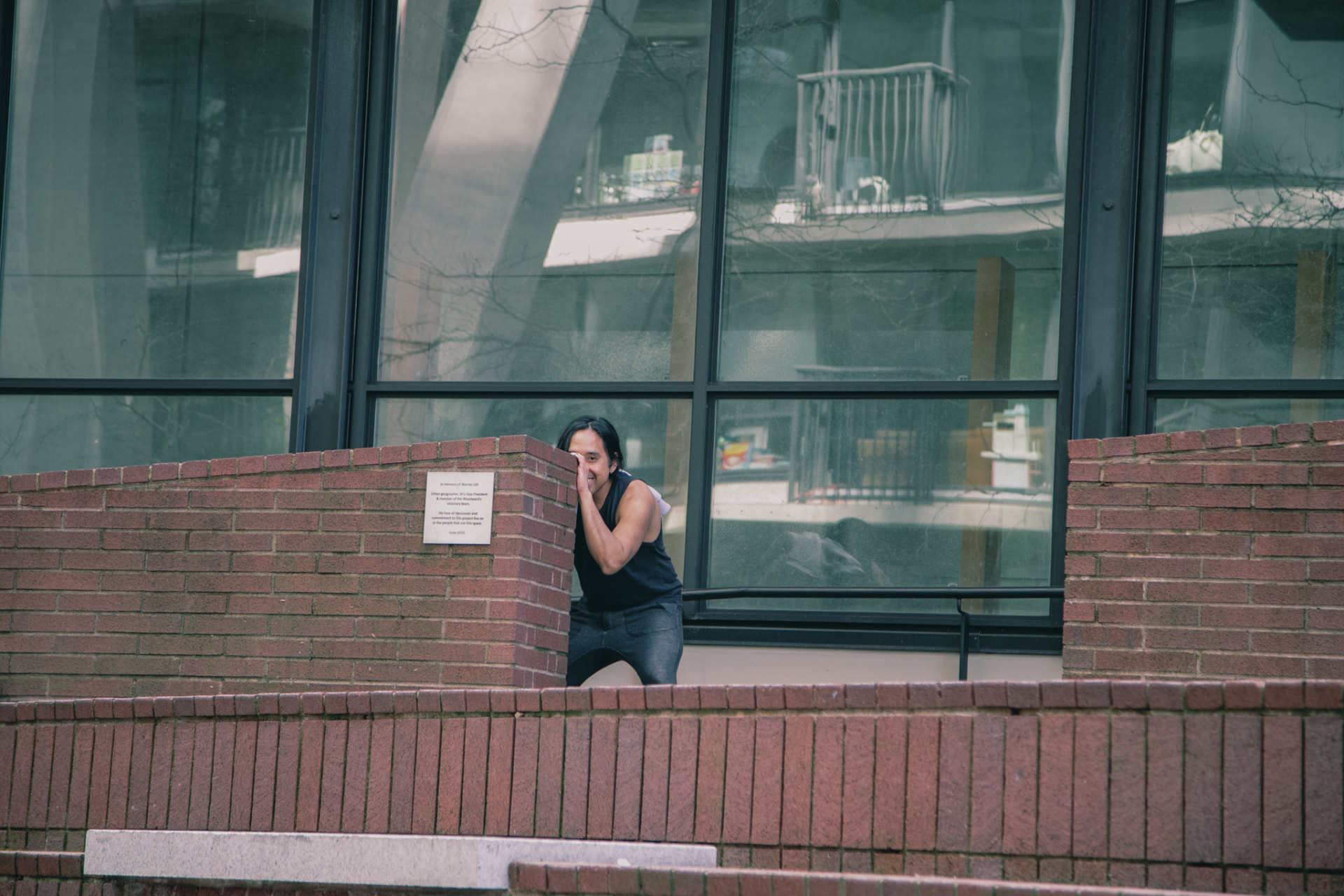 Outdoor score — Woodward's plaza, Vancouver